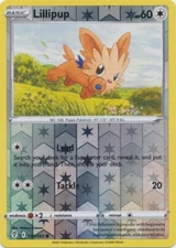 Reverse Holo Lillipup 133/203 Common Evolving Skies Pokemon TCG