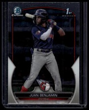 2023 Bowman Chrome #BCP-151 Juan Benjamin Chrome Prospects