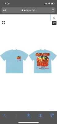 CACTUS JACK C/O 2020 T-SHIRT (L) (Charity) Lebron James Travis 