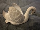 Unique Vintage MCM Ceramic Swan Planter — photo 3