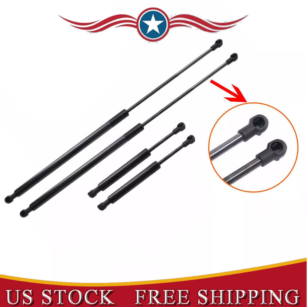 For Bentley Gt, Gtc & Flying Spur Front Hood Shocks Struts x 4