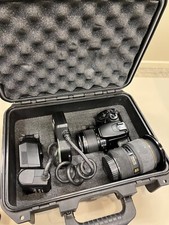 Canon EOS Rebel XTi Digital Camera KIT w/ 2 lenses,ring flash and case