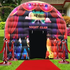 15x15x14ft Inflatable NightClub Square Gazebo Outdoor Party Tent With Blower