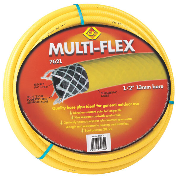 CK Tools G7621 30 Multi-Flex Tubo Flessibile 1/2"x30m