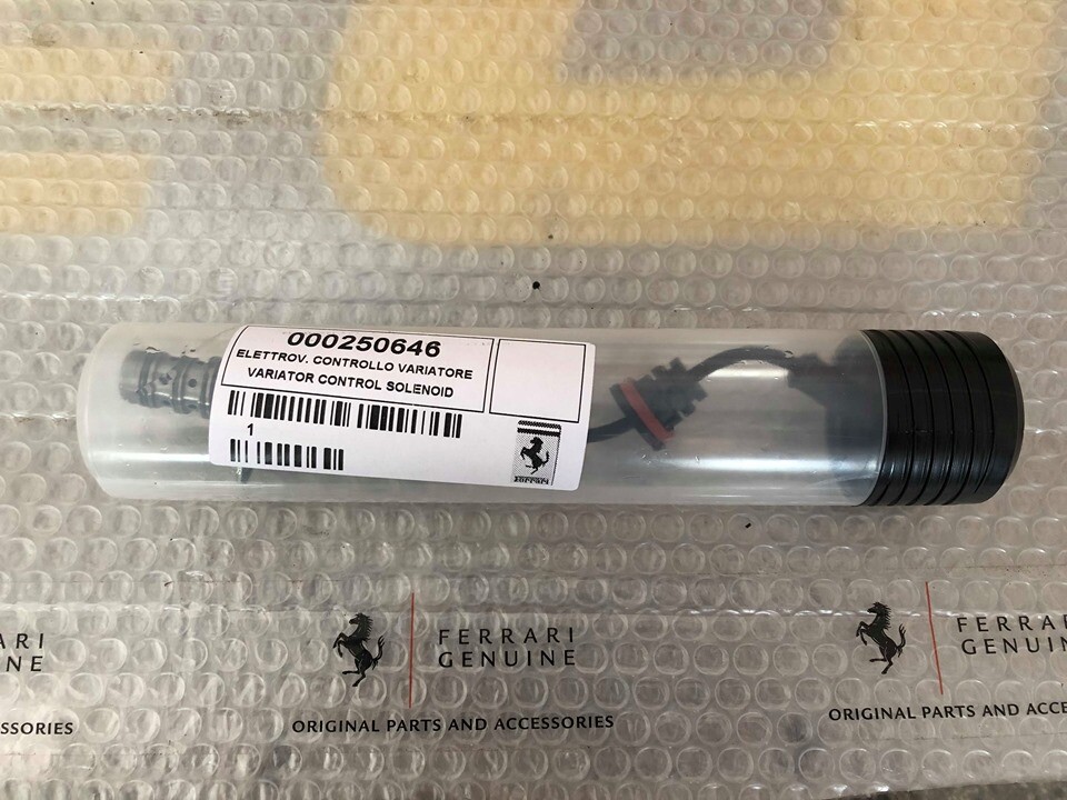 Ｖ−FIN FERRARI F430 COUPE,SPIDER,SCUDERIA,599,SOLENOID VALVE,VARIATOR, P