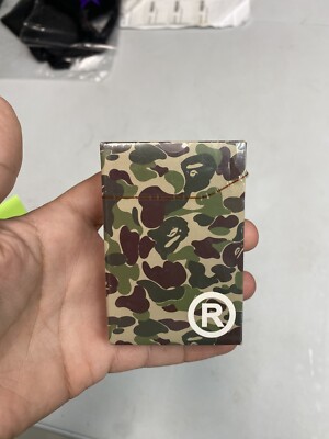 A BATHING APE カモフラージュデッキ A Bathing Ape Camo Playing Cards Deck Bape Authentic New | eBay