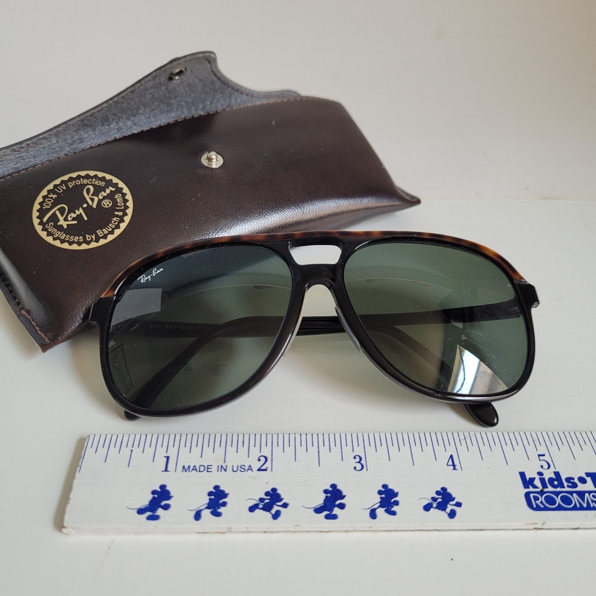 Bal Ray-Ban Bill Women's Squares Sunglasses 1993 Vintage Bausch
