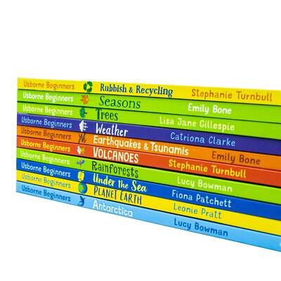 Usborne Beginners Our World 10 Books Collection Box Set