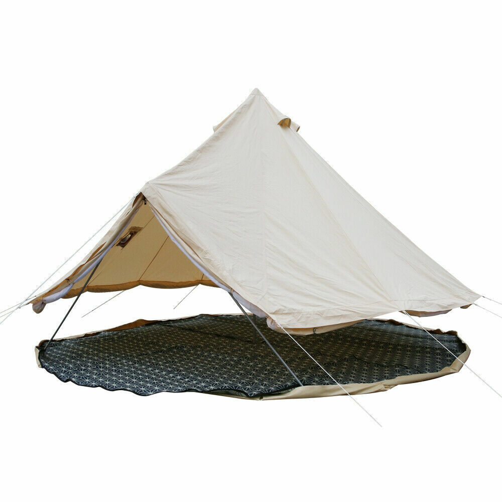 Bell Tent Rug Inner for 3m 4m 5m 6m Bell Tent Outdoor Half Moon Full