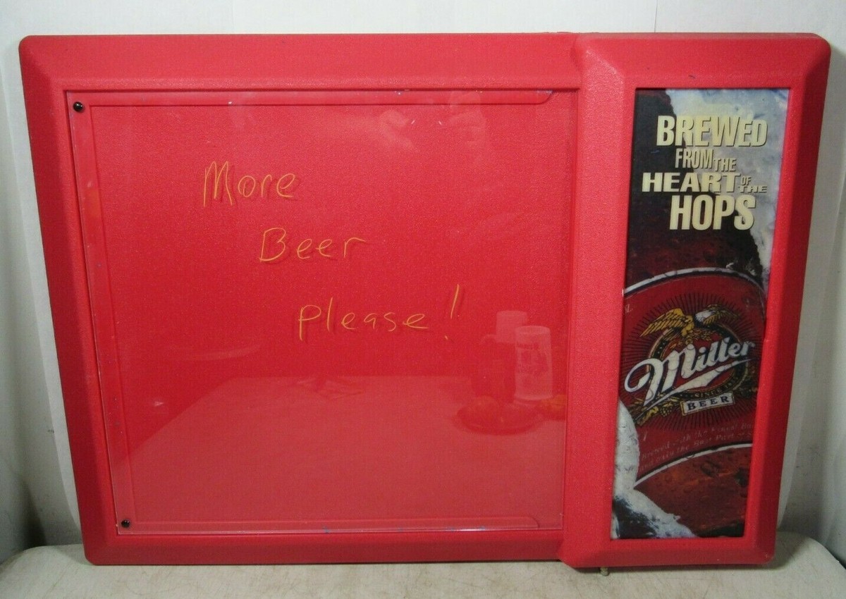 Large Vintage 1997 Miller Beer Illuminated 