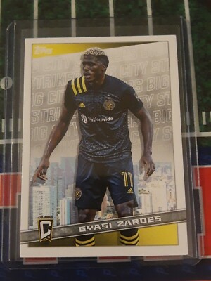 2022 Topps MLS Big City Strikers #BCS20 Gyasi Zardes Columbus Crew