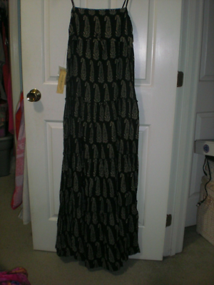 Denim & Supply Ralph Lauren Paisley Printed Maxi Dress Tiered Boho M New RV  $145 | eBay