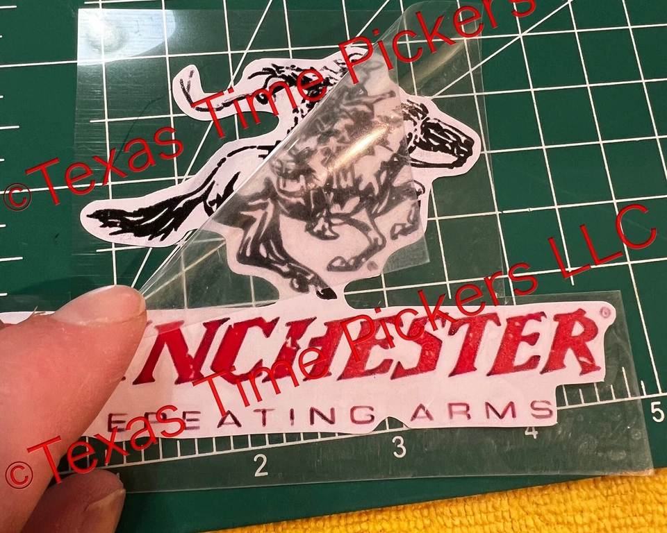 🔥Winchester Repeating Arms Vinyl Sticker Decal Rifle Shotgun Ammo Ammunition - Image 3 of 4