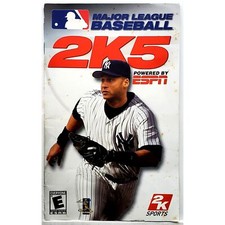  Manual Only Major League Baseball 2K5 Sony Playstation 2 Authentic