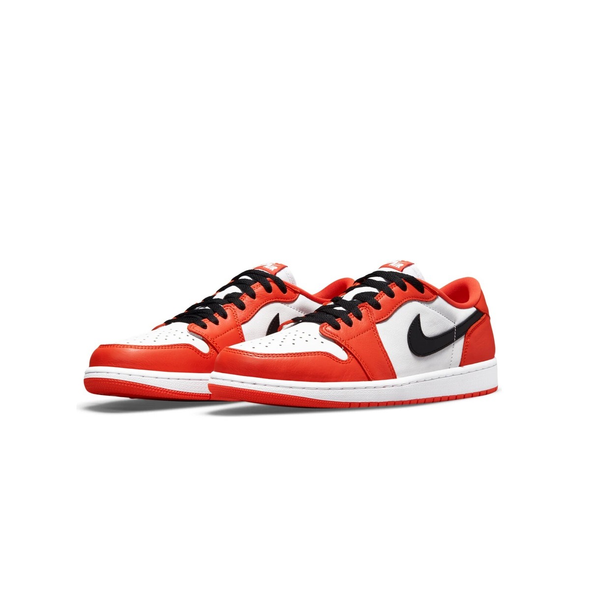Air Jordan 1 Low OG Starfish Shoes Men's Size 11.5 Orange / Black