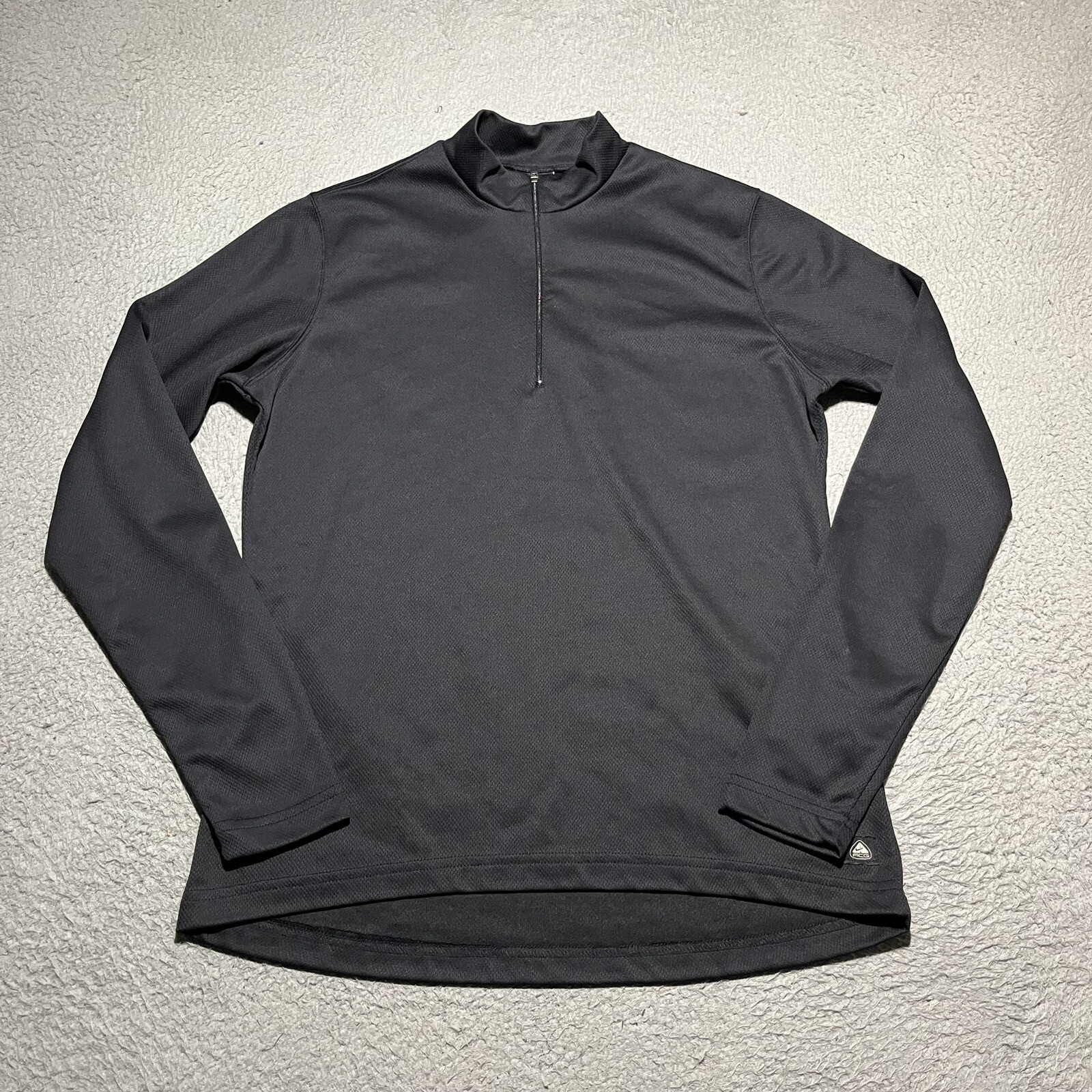 SACAI X NIKE Giacca Pullover Vintage Nike ACG 1 4 Zip Donna Medium Nero Progetto Alpha