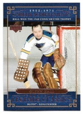 Glenn Hall #74 2004-05 Upper Deck Legends Classics Hockey Card NM-Mint