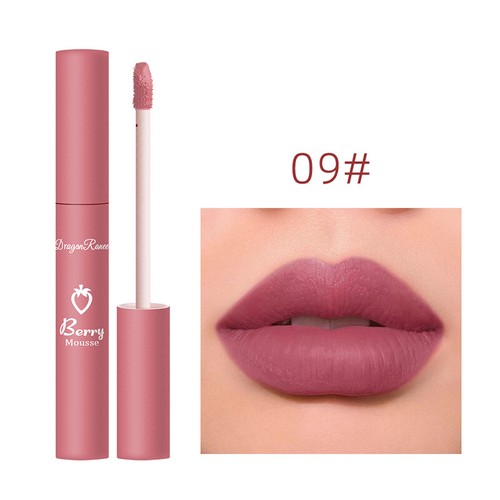 Lipstick Lip Gloss Velvet Matte Moisturizing Colorfast Lasting Lip Glaze Make Up - Picture 19 of 24