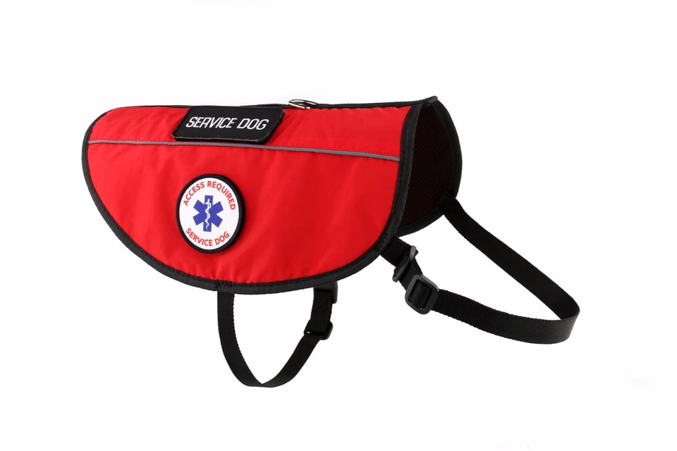 Service Dog - Support Dog - Therapy Dog Vest Harness Patches ALL ACCESS CANINE™ - Image 3 of 4