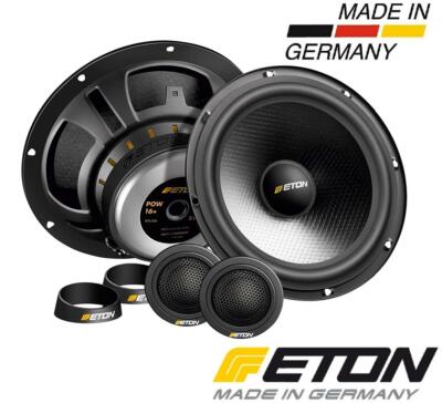 ETON POW 16+ 2-Wege Komponenten System 16,5 cm Auto Lautsprecher Made in Germany