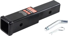 Receiver Tube 864333 Trailer Hitch Extender 7 Inch Extension, Fits 2 Inch Hitch