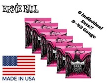 *6 SETS ERNIE BALL PARADIGM 2023 SUPER SLINKY...