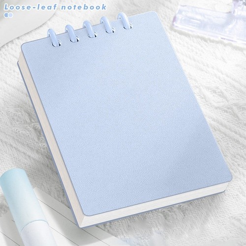 Loose-leaf Mini Notebook A7 Memo Pad Cartoon Pocket Notebook Student - Picture 13 of 20