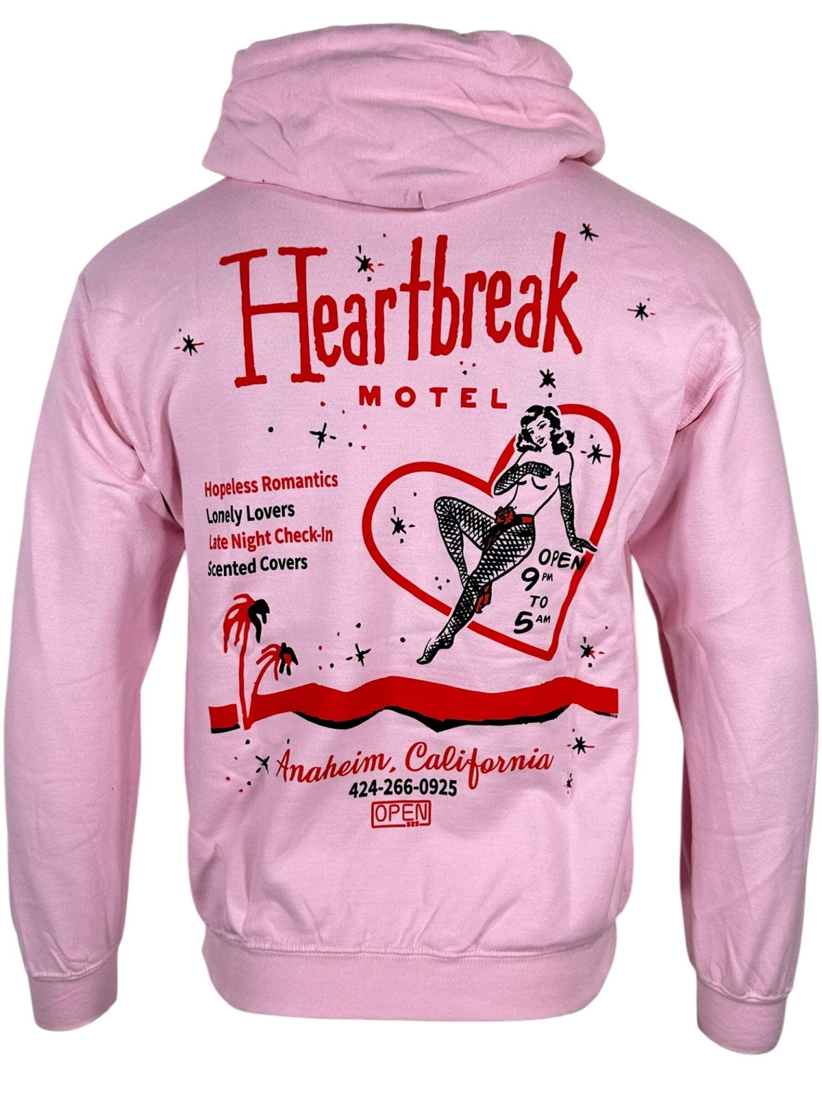 ОТКРЫТАЯ мужская толстовка 925 Heart Break Hotel Унисекс 7090₽