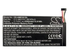 Replacement Battery For Asus 3.7v 4300mAh/15.91Wh Tablet Batter