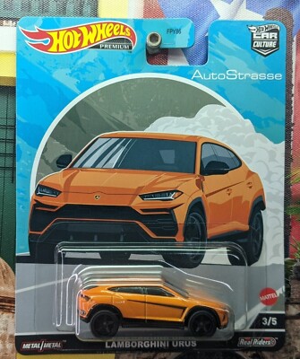 '23 HOT WHEELS PREMIUM LAMBORGHINI URUS AUTO STRASSE SERIES USA STOCK!!!