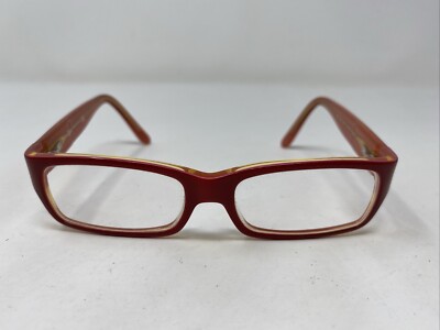 Ray-Ban RB 1513 3515 46-14-125 Deep Red/Orange Full Rim Eyeglasses Frame IT91
