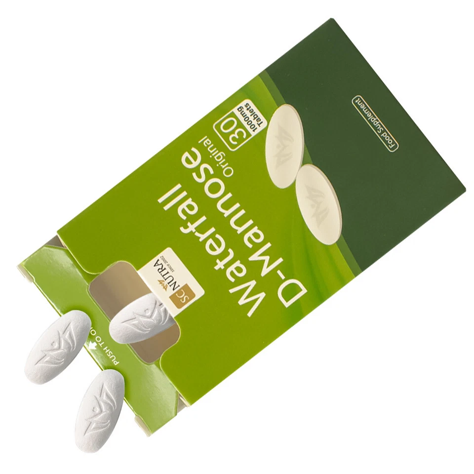 Comprimidos Cascada D-Manosa (30 x 1000 mg) Abedul Natural D-Manosa | Cistitis UTI Foto 3 de 4