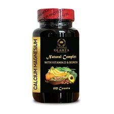 Calcium Magnesium with Vitamin D & Boron – High Absorption Formula for Daily use