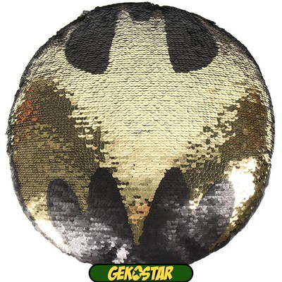 batman sequin pillow