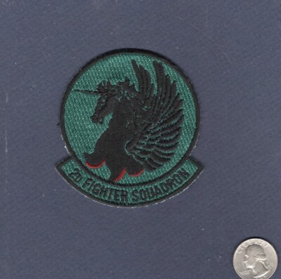 Original 2nd FS BEAGLES USAF F-15 EAGLE Subdued Fighter Squadron Patch