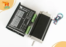 Nema23 Dual Shaft Stepper Motor 428oz-in,3A &50V,4.2A, 125M CNC Mill Control 