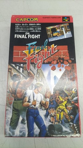 jeu capcom FINAL FIGHT pour ATARI ST ste stf 520 1040 no amiga