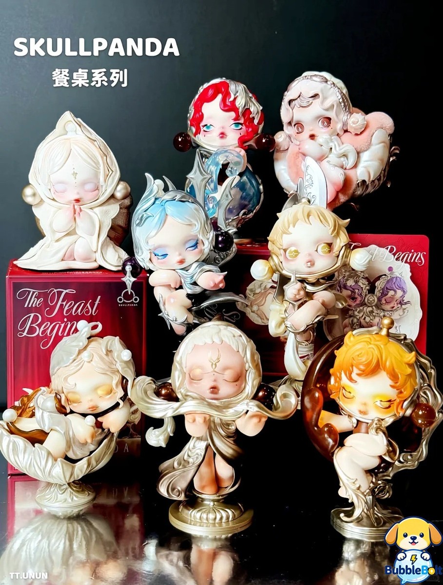 その他 SKULLPANDA The Feast Begins Authentic Skullpanda The Feast Begins Series Figures Blind Box