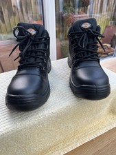 Dickies Fury Super Safety Boots Uk7/41 PPE Steel Toe Black DIY Joiner Builder
