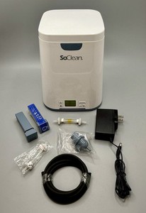⭕️ SOCLEAN 2 CPAP MASK CLEANER SANITIZER MACHINE MODEL SC1200 W/ HOSE & POWER