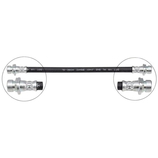 Bremsschlauch 255 Mm INN M10X1.0 INN M10X1.0 A.B.S. FüR U.A. Honda Civic-image