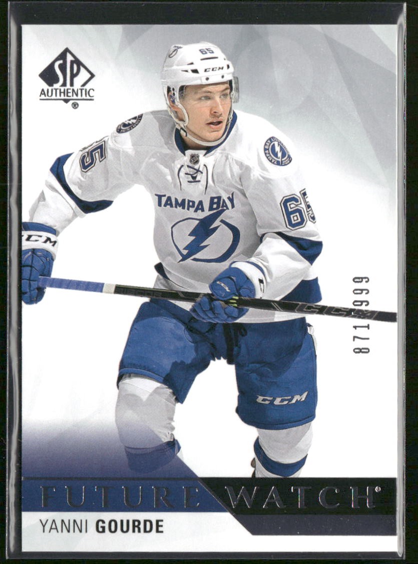 Yanni Gourde #214 (Hockey Cards 2015 SP Authentic) — is it worth grading?