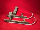 RARE CIVIL WAR ERA HAND MADE WOOD AND STEEL ICE SKATES PAIR - GREAT FIND!
