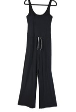 NEW, Vuori Pose Scoop ribbed Jumpsuit in Black Sz Medium