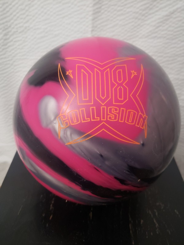 Bowling Ball - 15 lb DV8 Collision Bowling Ball 1st Quality NIB Undrilled