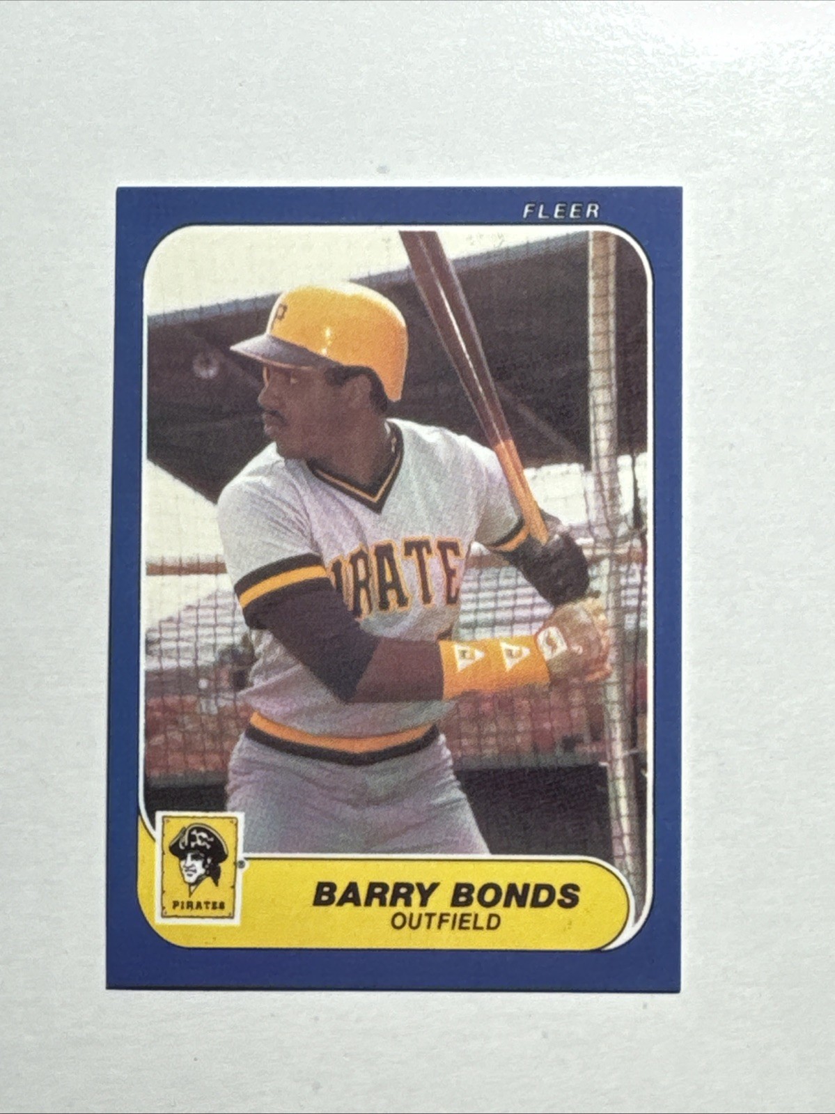 1986 Fleer Update #U-14 ~ Barry Bonds 🎖️ROOKIE🎖️NM-MINT or BETTER