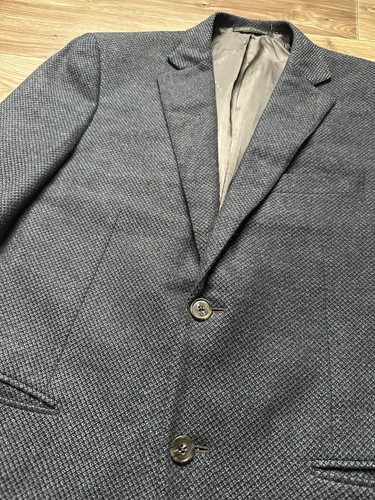 Ravazzolo Italy 50% Kaschmir 50% Wolle Sport Mantel Jacke Carlo Barbera Stoff 52R - Bild 5 von 19