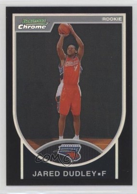 2007 Bowman Draft Picks & Stars Black Refractor /199 Jared Dudley Rookie RC 0c2