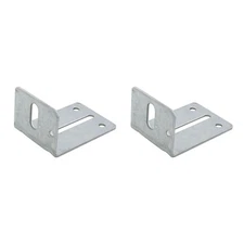 2PCS Garage Door Track Jamb Bracket Track Jamb Bracket Heavy Duty Track Brack...