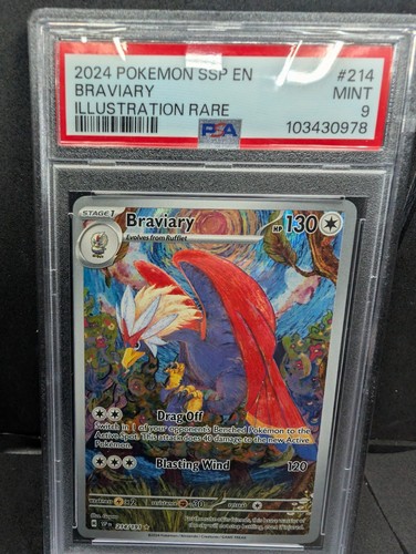 Braviary graded PSA 9 for sale on eBay